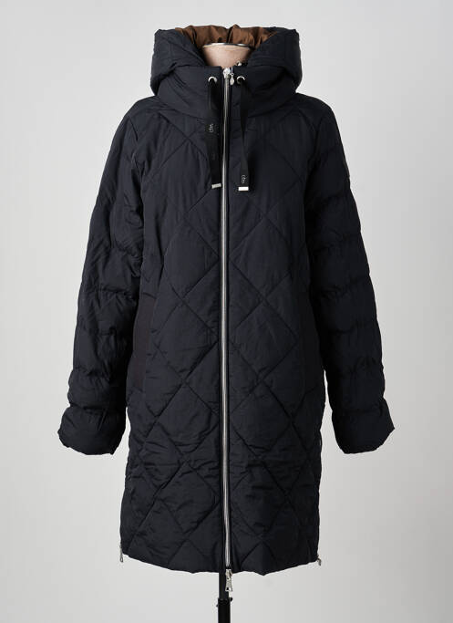 Geacă matlasată buzunare cu glugă negru TBS femme