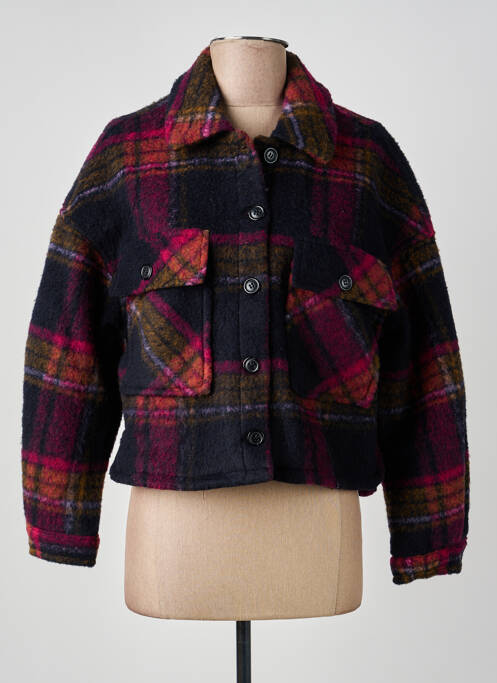 Jachete casual finisaj interior dublat violet LE TEMPS DES CERISES femme