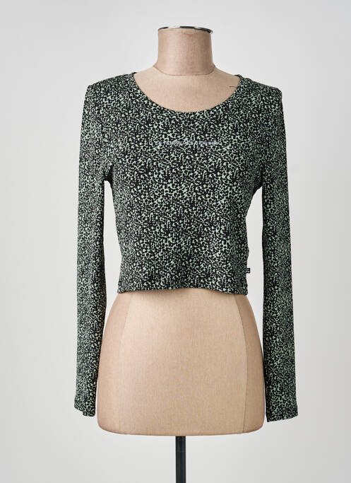 Top mâneci lungi mâneci lungi verde LE TEMPS DES CERISES fille