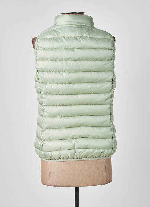 Geacă matlasată buzunare fără glugă verde TBS femme