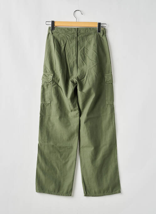 Pantalon cargo croială dreaptă mărime normală verde LE TEMPS DES CERISES femme