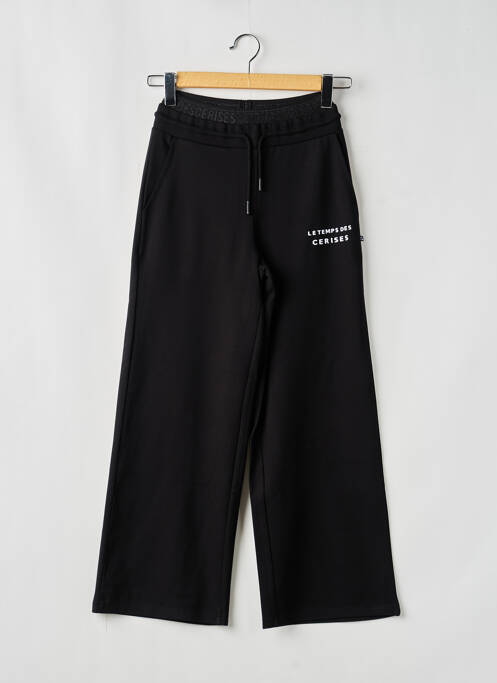 Trening serigrafie talie elastică negru LE TEMPS DES CERISES fille