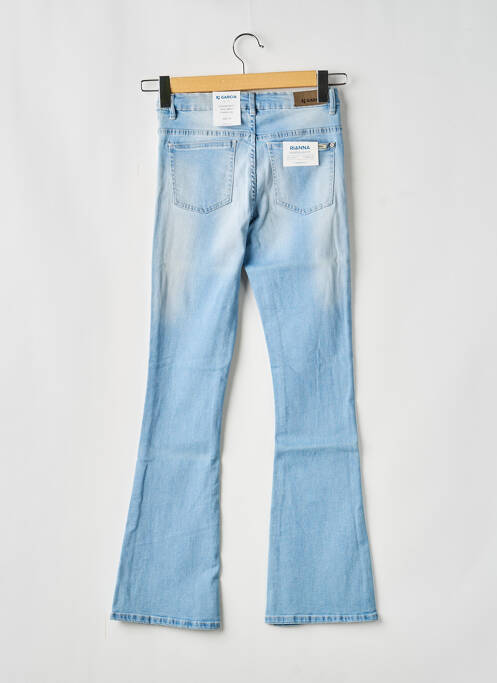Blugi cu croială evazată buzunare albastru GARCIA fille