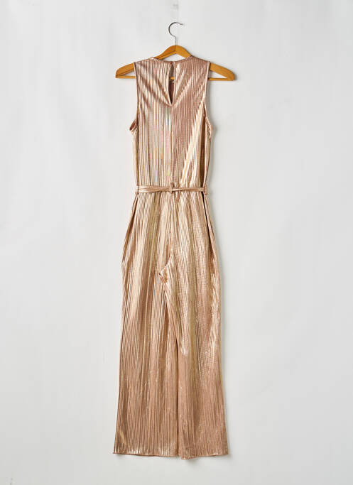 Salopetă-pantalon închidere cu nasturi la spate fără mâneci auriu GARCIA fille