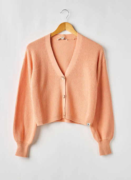 Vestă cu mâneci lungi croială dreaptă portocaliu GARCIA fille