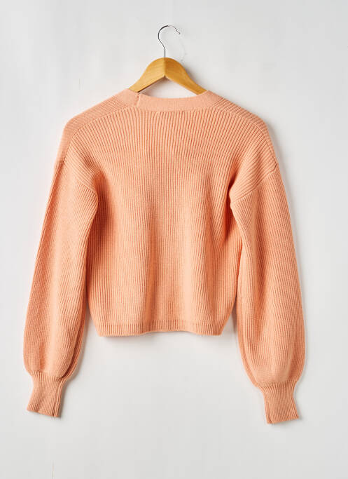 Vestă cu mâneci lungi croială dreaptă portocaliu GARCIA fille