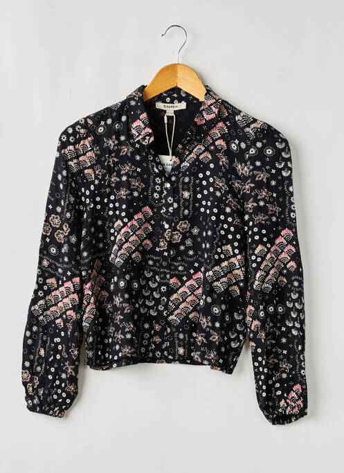 Cămașă croială dreaptă mâneci lungi negru GARCIA fille