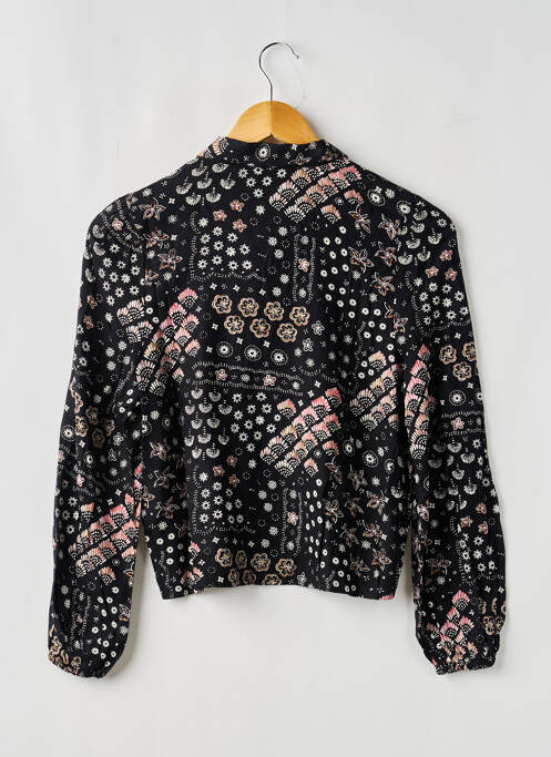 Cămașă croială dreaptă mâneci lungi negru GARCIA fille