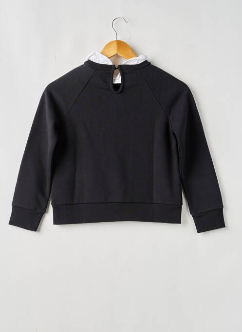 Hanorac mâneci lungi mâneci lungi negru LE TEMPS DES CERISES fille