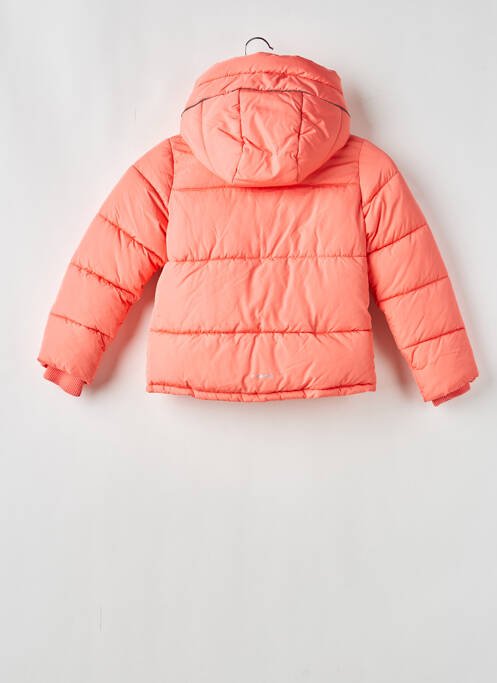 Geacă matlasată mâneci lungi cu glugă roz GARCIA fille