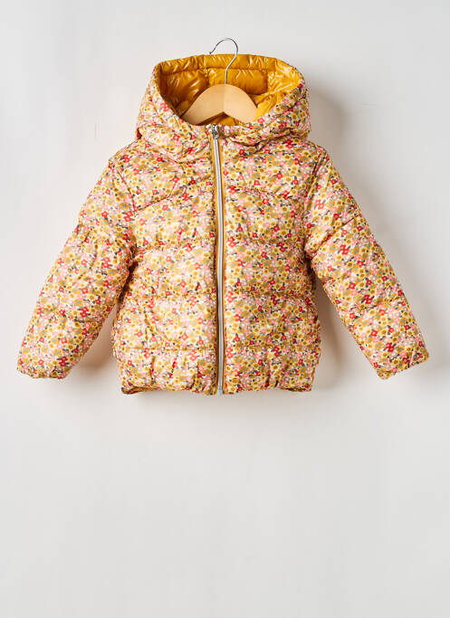 Geacă matlasată mâneci lungi cu glugă galben MAYORAL fille