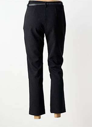 Pantalon 7/8 talie cu cleme mărime normală negru TIFFOSI femeie
