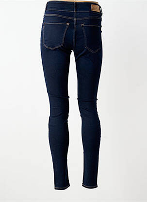 Blugi skinny țesătură brută mărime normală albastru ONE SIZE FILTS ALL femeie