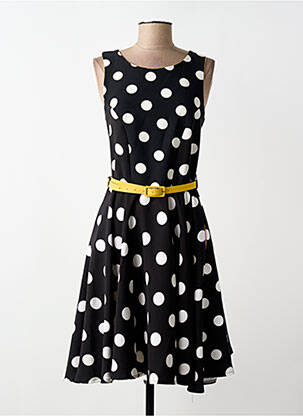 Rochie midi fără mâneci fără mâneci galben HIPPOCAMPE femme