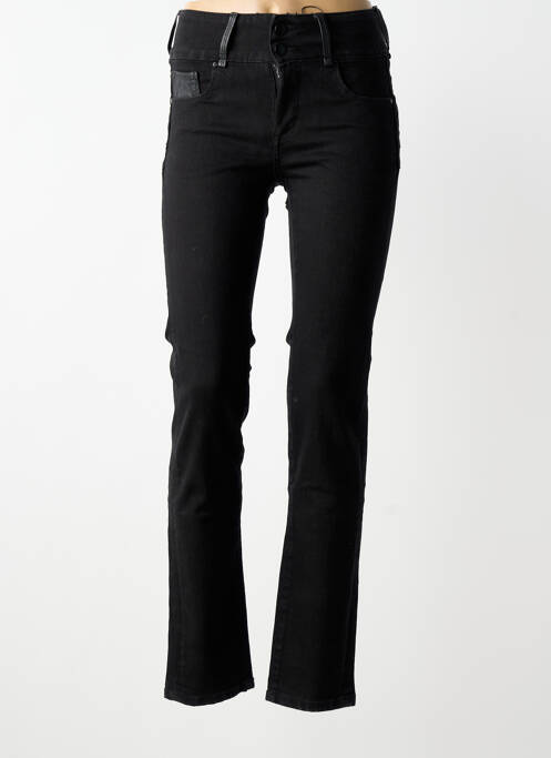 Blugi cu croială slim țesătură brută mărime normală negru TIFFOSI femme