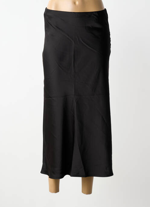 Fustă lungă croială fluidă negru TIFFOSI femme