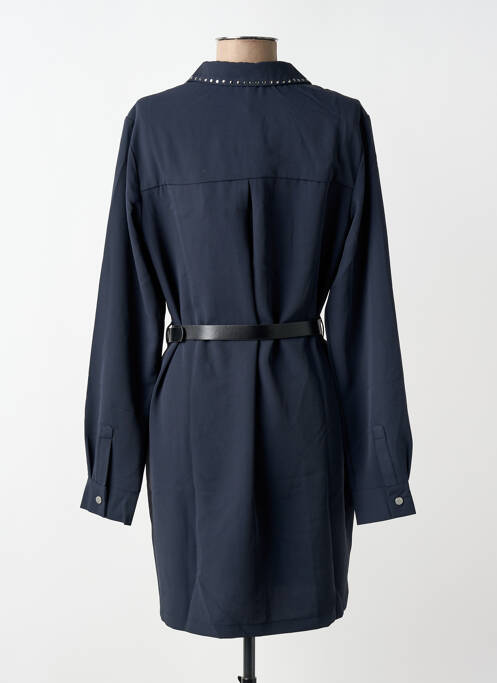 Rochie midi mâneci lungi mâneci lungi albastru TIFFOSI femme