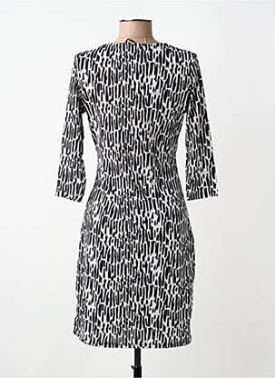 Rochie midi mâneci 3/4 mâneci 3/4 negru MORGAN femeie