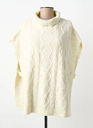 Poncho bej MOLLY BRACKEN femme