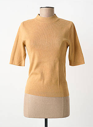 Tricou croială cambrată mâneci scurte maro MOLLY BRACKEN femme