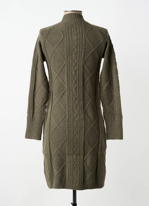 Rochie pulover elasticitate mâneci lungi verde TIFFOSI femme