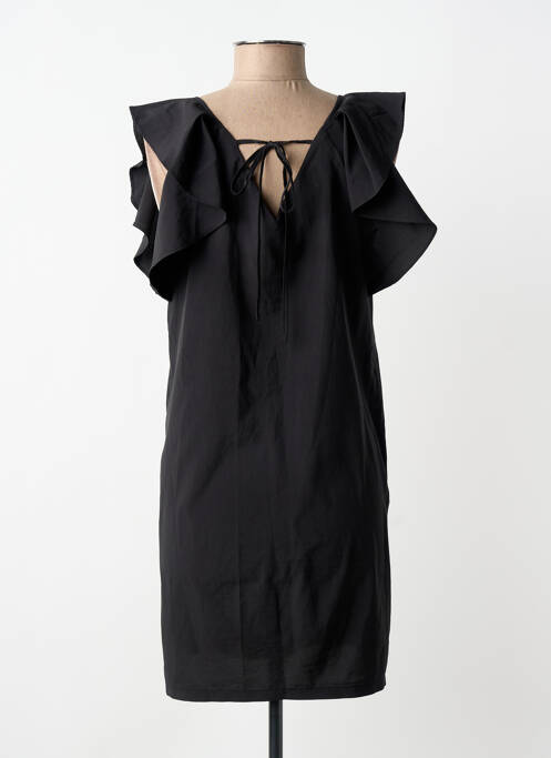 Rochie scurtă mâneci scurte mâneci scurte negru MOLLY BRACKEN femme