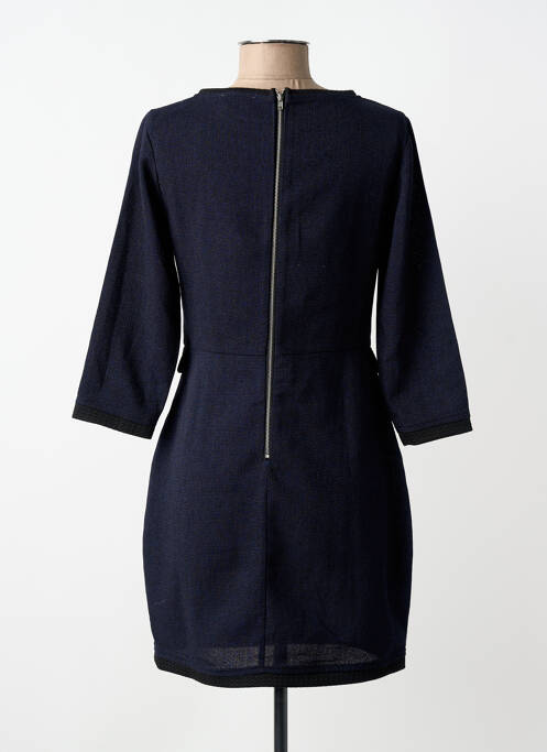 Rochie scurtă mâneci 3/4 mâneci 3/4 albastru MOLLY BRACKEN femme