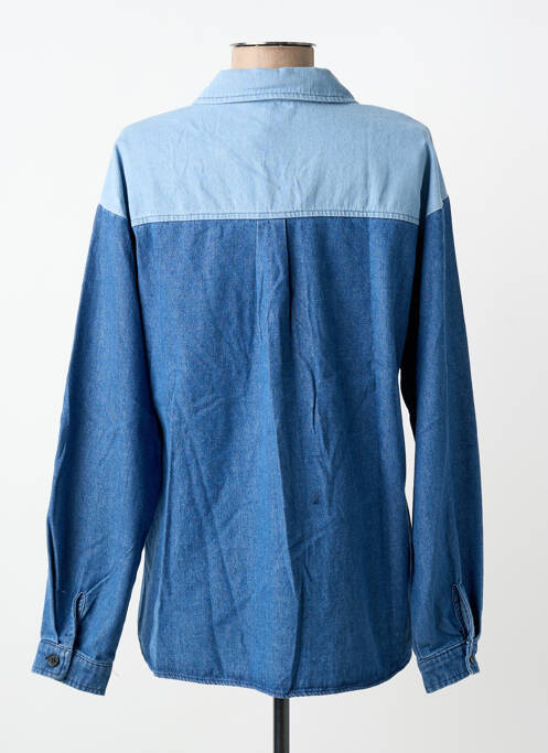 Cămașă croială dreaptă mâneci lungi albastru ANDY & LUCY femme