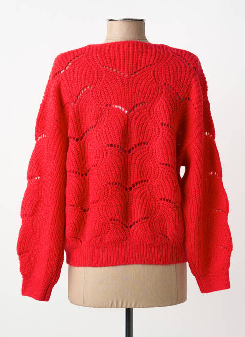 Vestă cu mâneci lungi croială cambrată roșu MOLLY BRACKEN femme