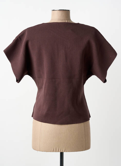 Jachete casual croială cambrată maro MOËWY femme