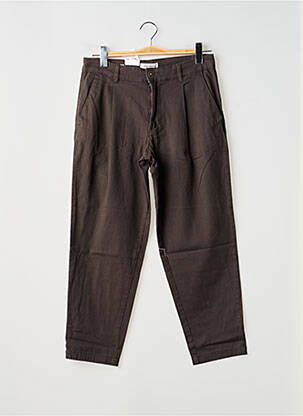 Pantalon chino elasticitate mărime normală maro JACK & JONES bărbat