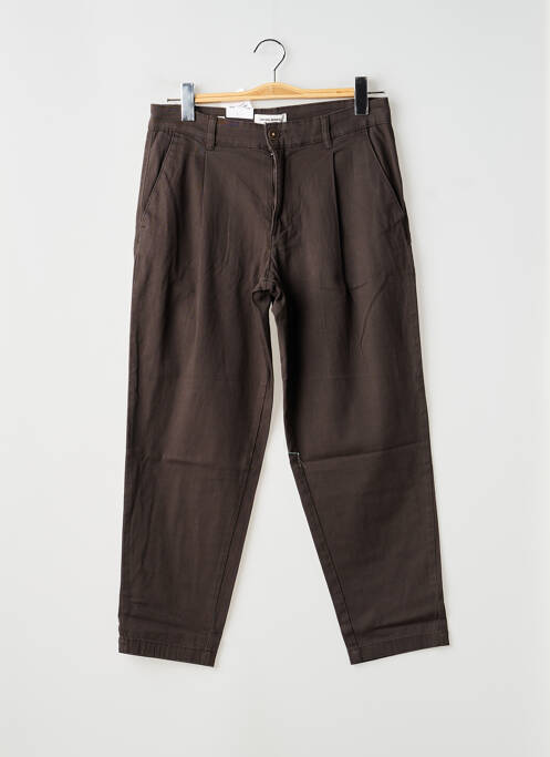 Pantalon chino elasticitate mărime normală maro JACK & JONES homme