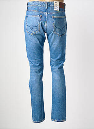Blugi skinny efect uzat mărime normală albastru PEPE JEANS bărbat