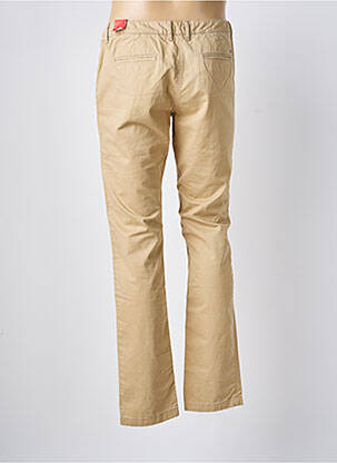 Pantalon chino închidere cu fermoar sub clapetă cu cârlig mărime normală bej TOMMY HILFIGER bărbat