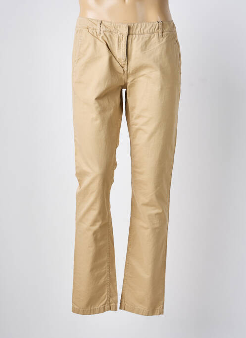 Pantalon chino închidere cu fermoar sub clapetă cu cârlig mărime normală bej TOMMY HILFIGER homme