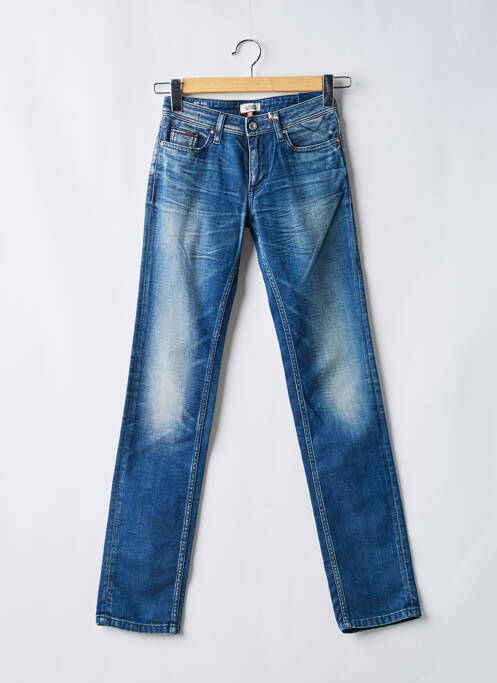 Blugi cu croială slim elasticitate mărime normală albastru TOMMY HILFIGER femme
