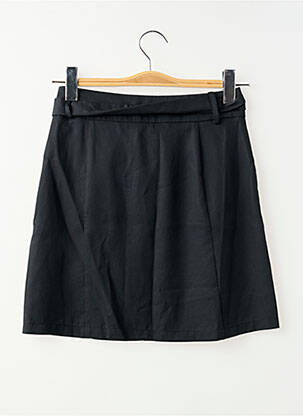 Fustă scurtă croială dreaptă negru I.CODE (By IKKS) femeie