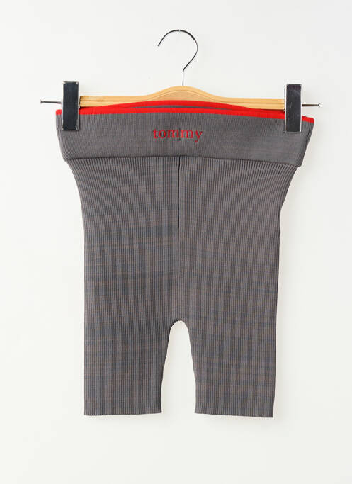 Pantalon de ciclism talie elastică gri TOMMY HILFIGER femme