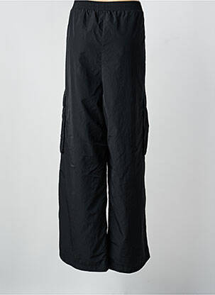 Pantalon larg țesătură poplin mărime normală negru TOMMY HILFIGER femeie