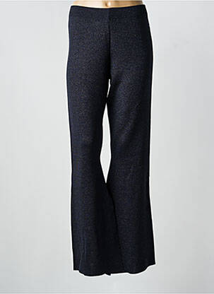 Pantalon larg mărime normală mărime normală albastru TOMMY HILFIGER femeie