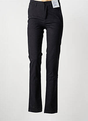Pantalon chino țesătură poplin mărime normală negru LE COQ SPORTIF femeie
