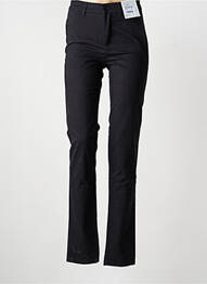 Pantalon chino țesătură poplin mărime normală negru LE COQ SPORTIF femme