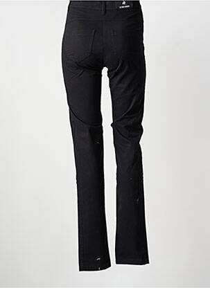 Pantalon chino țesătură poplin mărime normală negru LE COQ SPORTIF femeie