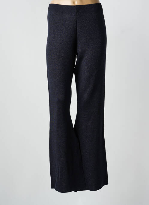 Pantalon larg mărime normală mărime normală albastru TOMMY HILFIGER femme