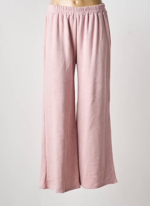 Pantalon larg mărime normală mărime normală roz NOBELLE STORE femme