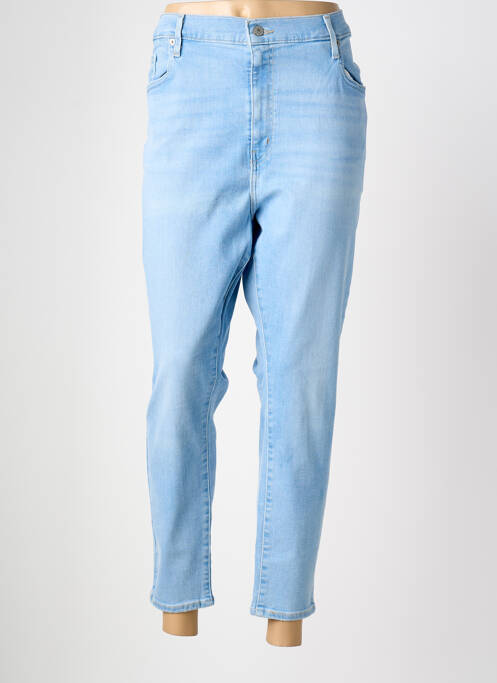 Blugi cu croială slim elasticitate mărime normală albastru LEVIS femme