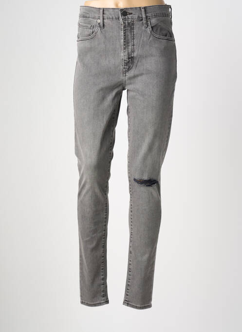 Blugi skinny mărime normală mărime normală gri LEVIS femme