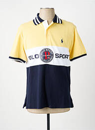 Polo croială dreaptă mâneci scurte galben RALPH LAUREN homme