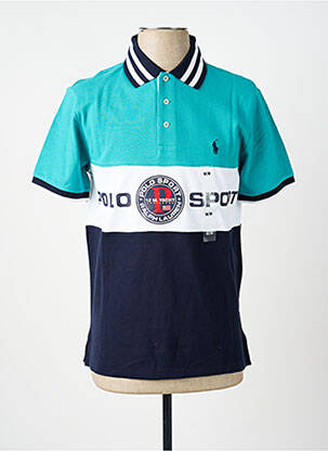 Polo serigrafie mâneci scurte verde RALPH LAUREN bărbat