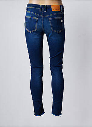 Blugi skinny mărime normală mărime normală albastru PLEASE femeie